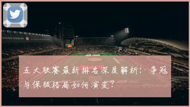 五大联赛最新排名深度解析：争冠与保级格局如何演变？